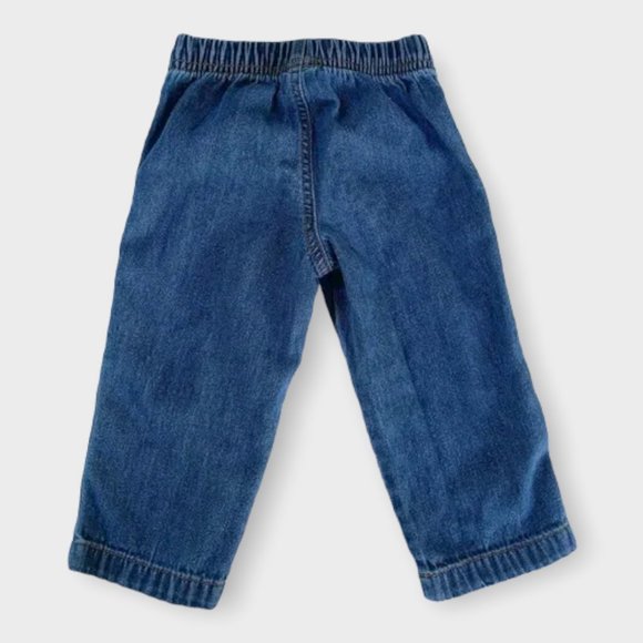 Carter's 2-pc. Long-sleeve Plaid Shirt & Jeans Set, Baby Boys 12 Months - Picture 7 of 8